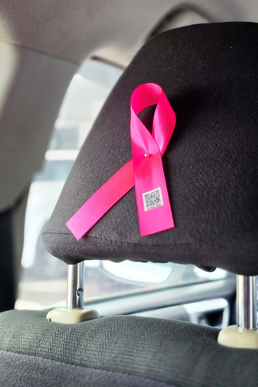 Kangaroo Cabs pink ribbon campaign