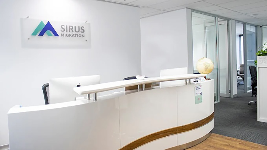 Sirus Migration Brisbane office