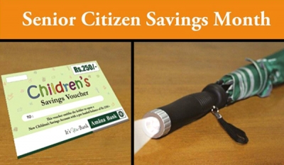 Amãna Bank declares October as Senior Citizen Savings Month