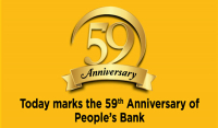 People's Bank celebrates 59 years of devotion to the people of Sri Lanka