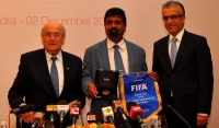 FIFA Head Blatter in Sri Lanka accompanied by star studded delegation from FIFA &amp; AFC