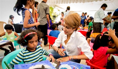 Children flock to Odel for ‘The Whale Song’ on World Animal Day