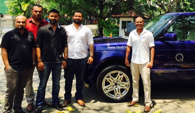 Land Rover Presents the Slipping Chairs at HSBC Colombo Fashion Week