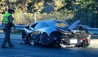 A $1.15 Million McLaren P1 crashes in Dallas, Texas