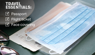 Cathay Pacific requires all passengers to wear face coverings while travelling
