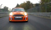 Modified MINI JCW sets unofficial front-wheel drive record on Nurburgring